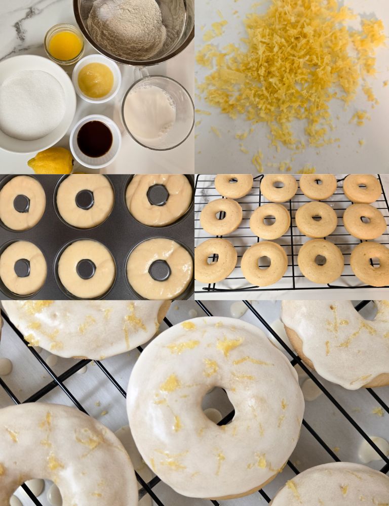 Baked Vegan Lemon Donuts (2)